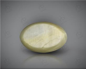 Natural Quartz  Cat's eye Certified 6.87 carats -86662